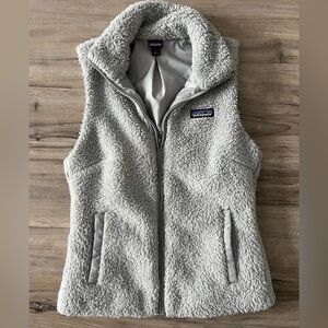 Women's Los Gatos Fleece Vest Small Drifter Light Grey